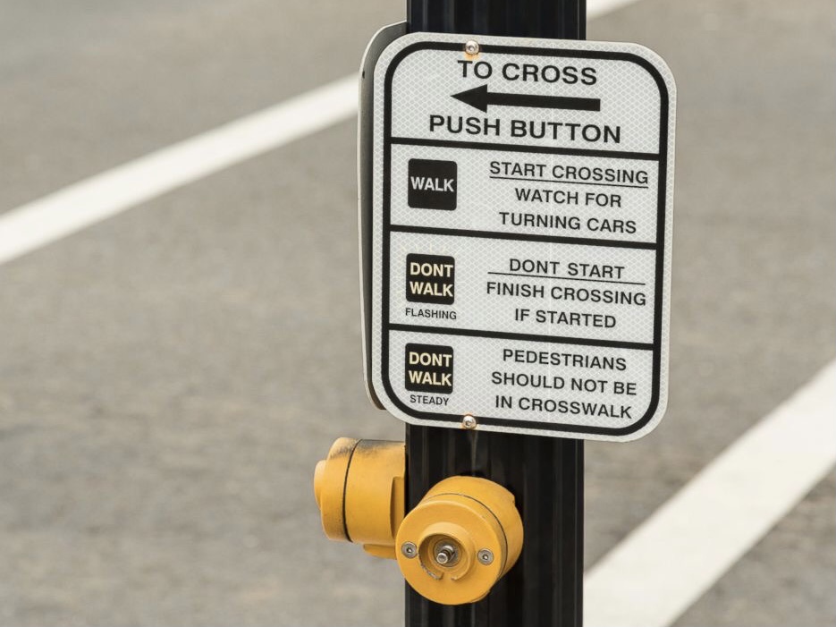 Audio pedestrian signal)