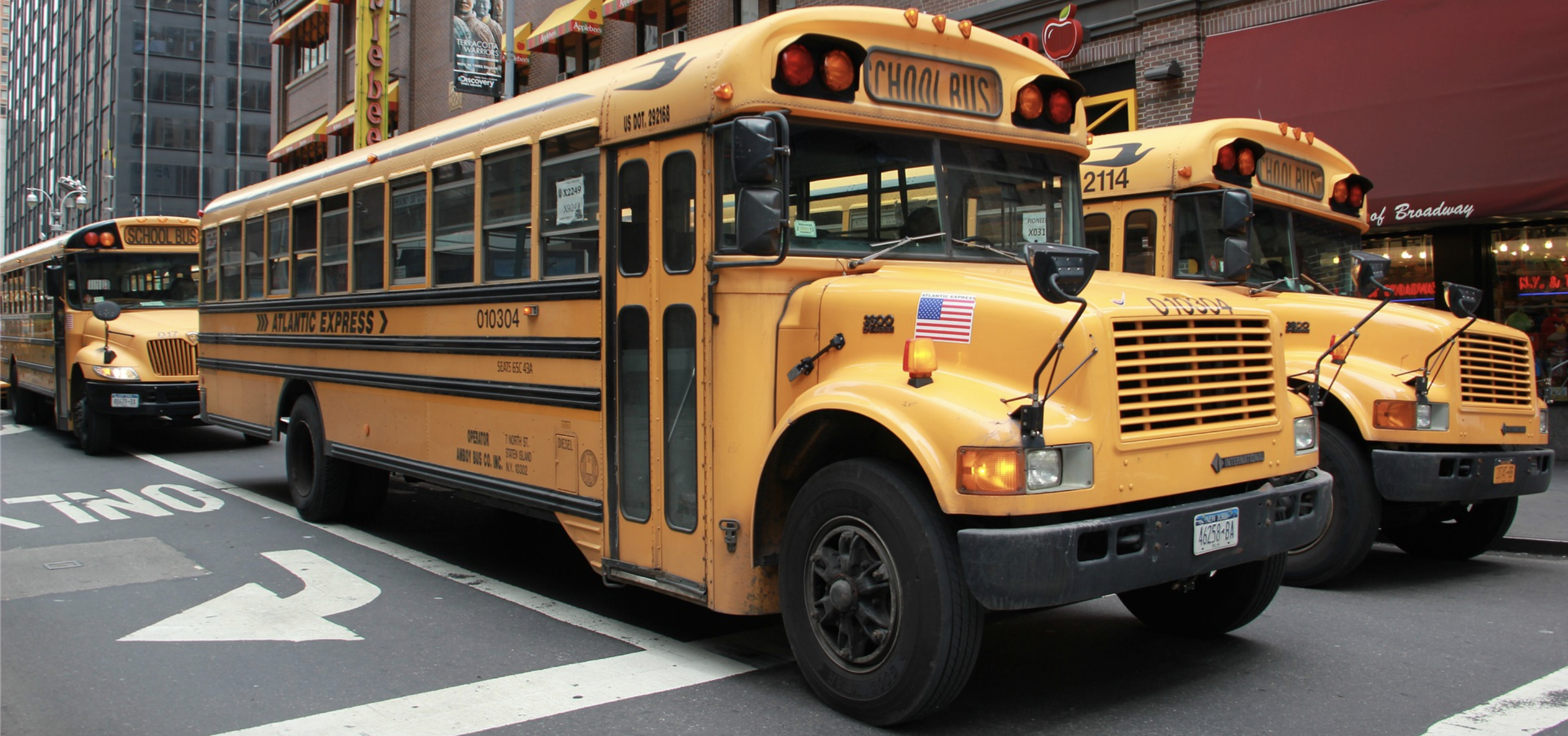 School bus in NYC